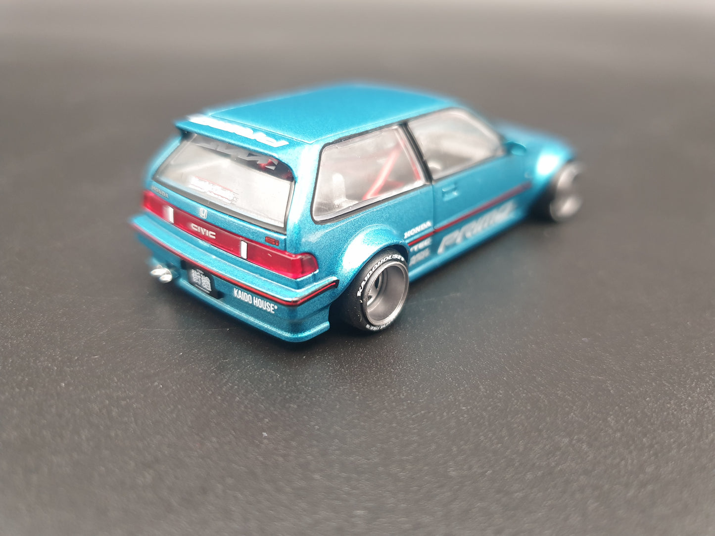 Honda Civic EF V1 KAIDO HOUSE Mini GT 1:64