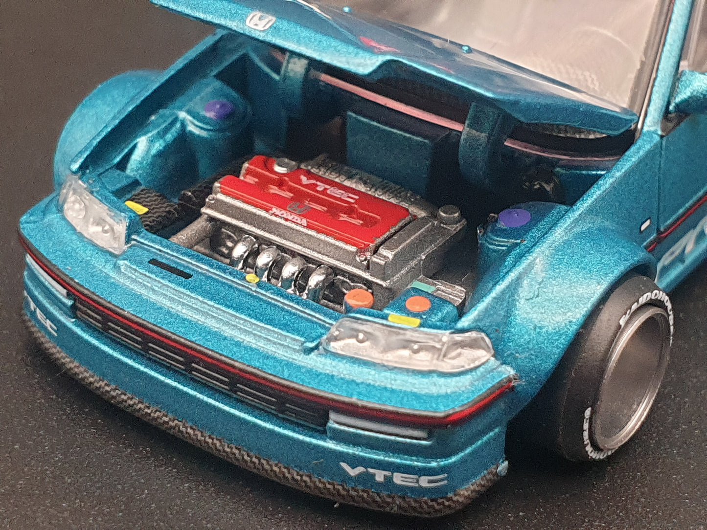 Honda Civic EF V1 KAIDO HOUSE Mini GT 1:64