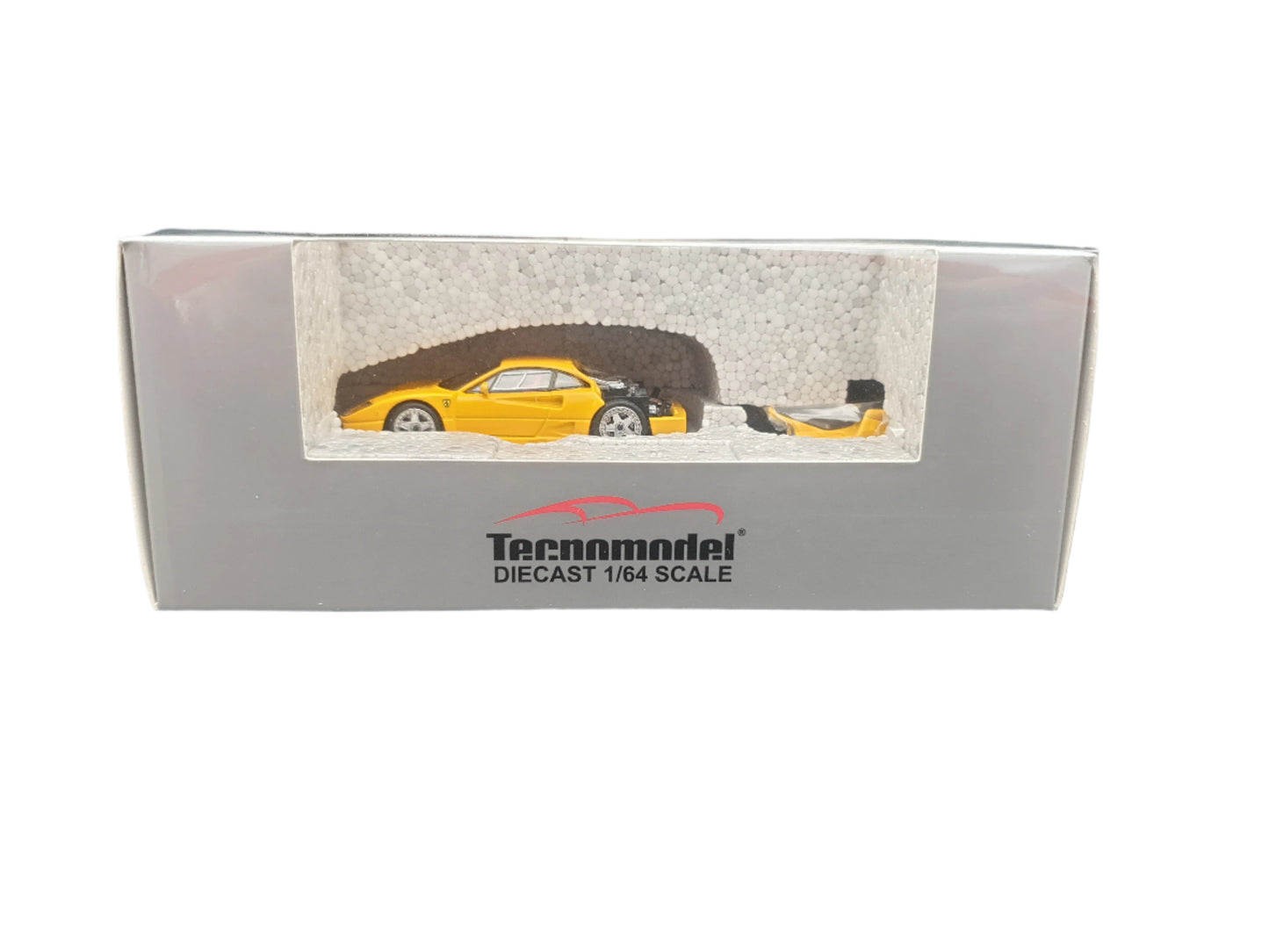 Ferrari F40 LM 1996 Press Version Modena Yellow Tecnomodel 1:64