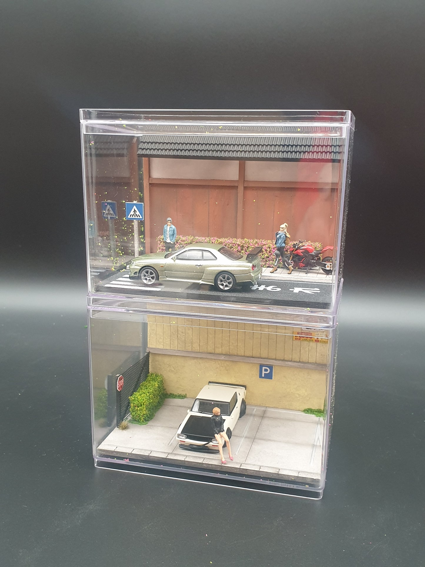 Box mini diorama "NISMO" Ninety One 1:64