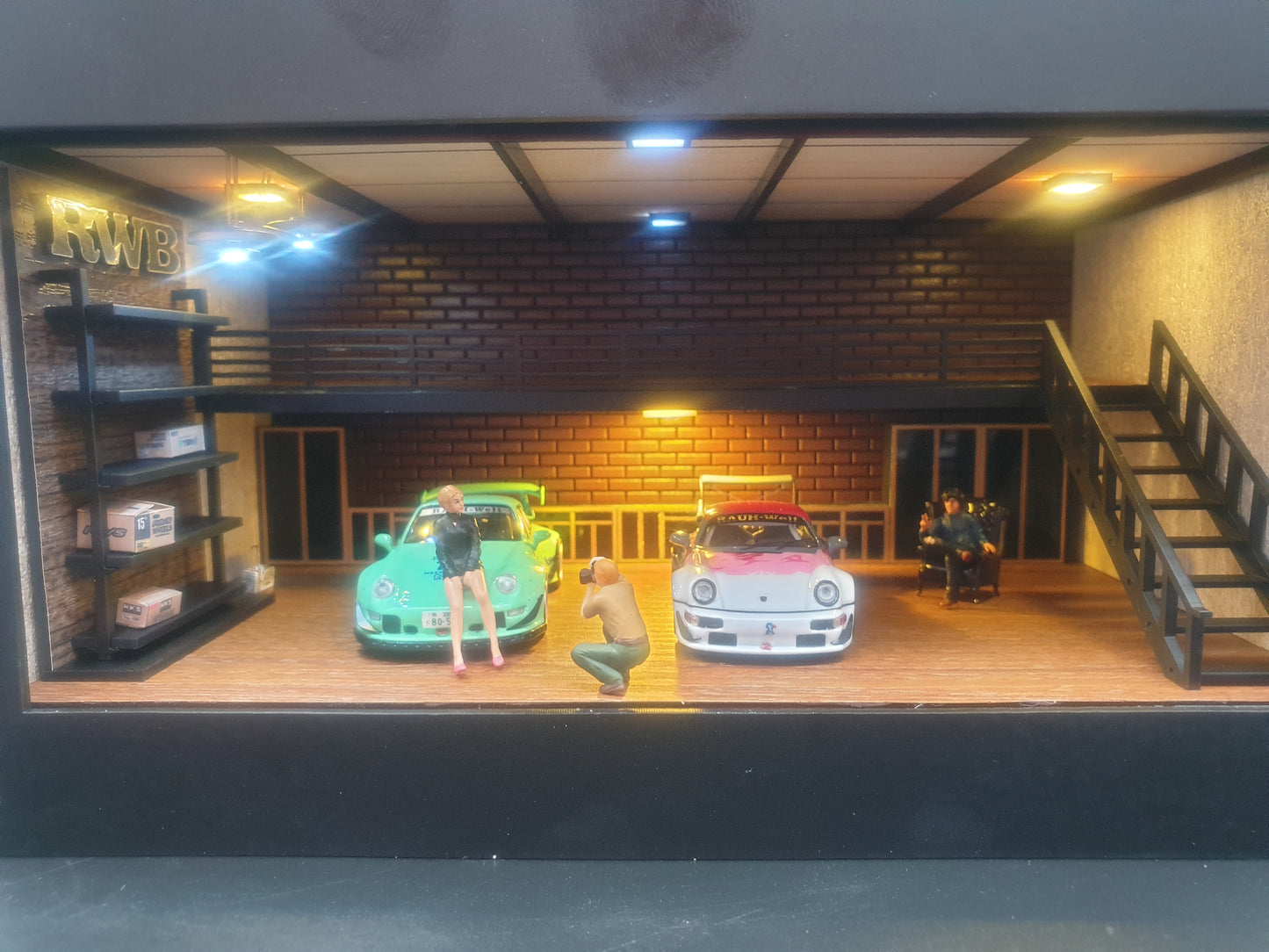 diorama RWB Ninety One 1:64