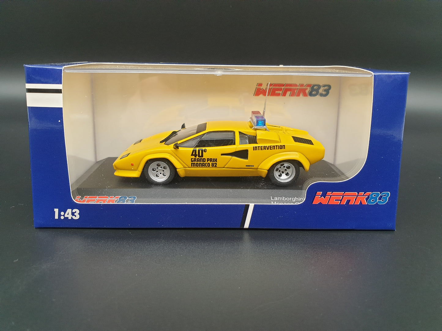 Lamborghini Countach Pace Car Monaco GP 1982 Werk83 1:43