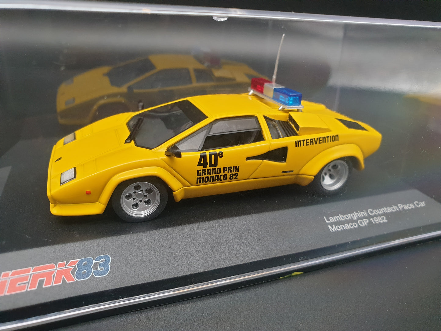 Lamborghini Countach Pace Car Monaco GP 1982 Werk83 1:43