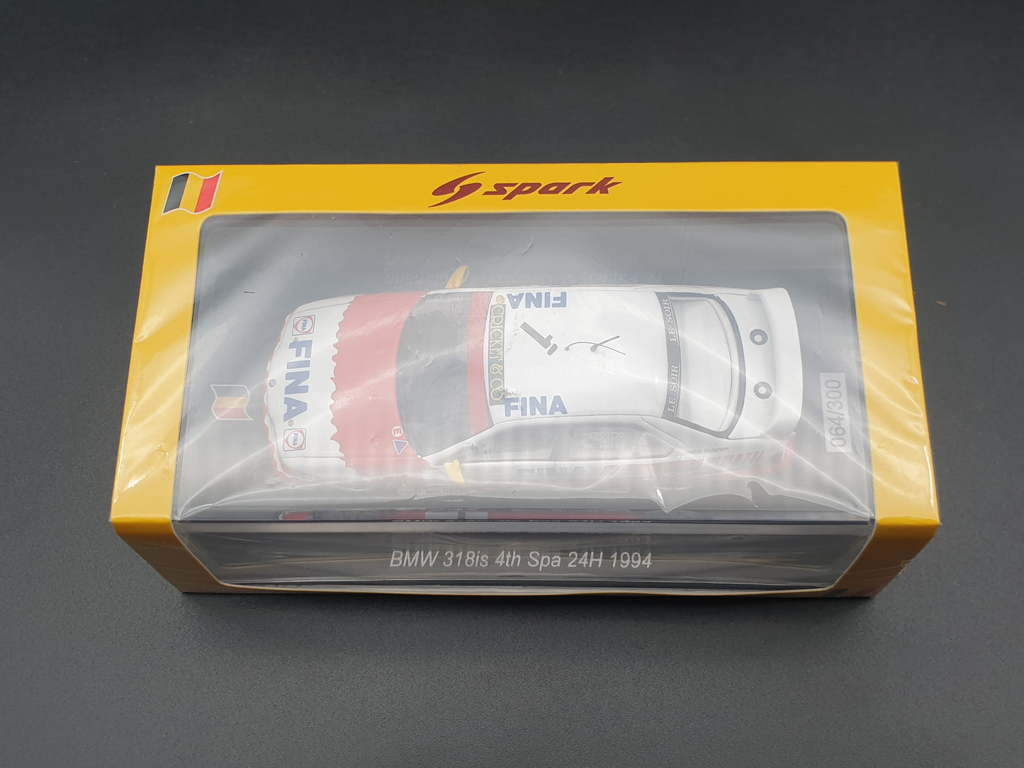 BMW 318is #1 4th 24Hrs de Spa 1994 Spark 1:43