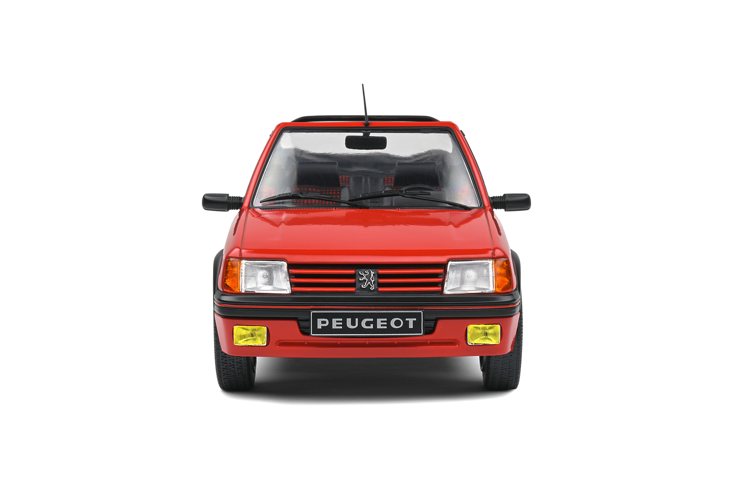 PEUGEOT 205 CTI 1986 Rouge Vallelunga Solido 1:18