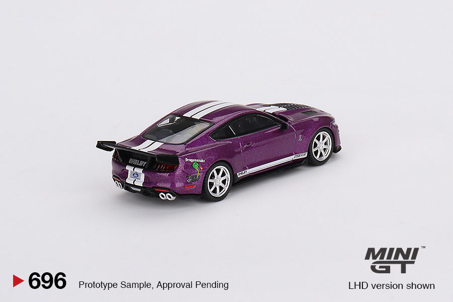 Shelby GT500 Dragon Snake Concept Fuchsia Metallic Mini GT 1:64