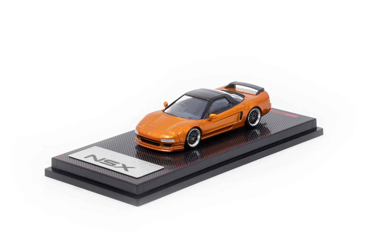 Honda NSX NA1 Orange Metallic Ignition Model 1:64