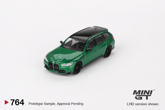 BMW M3 Touring Compétition Isle of Man Green Mini GT 1:64