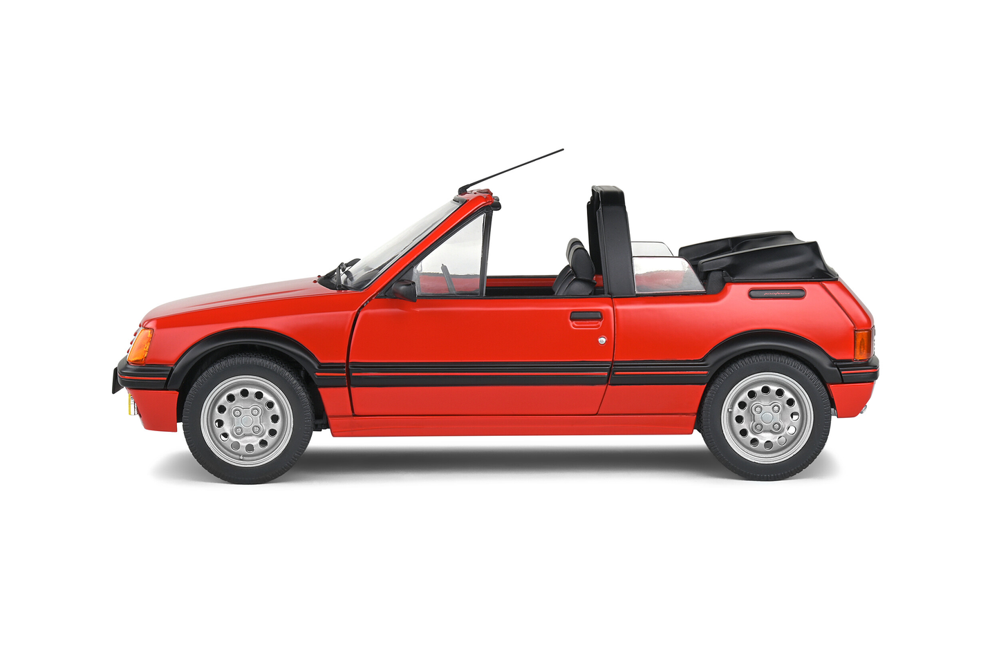 PEUGEOT 205 CTI 1986 Rouge Vallelunga Solido 1:18