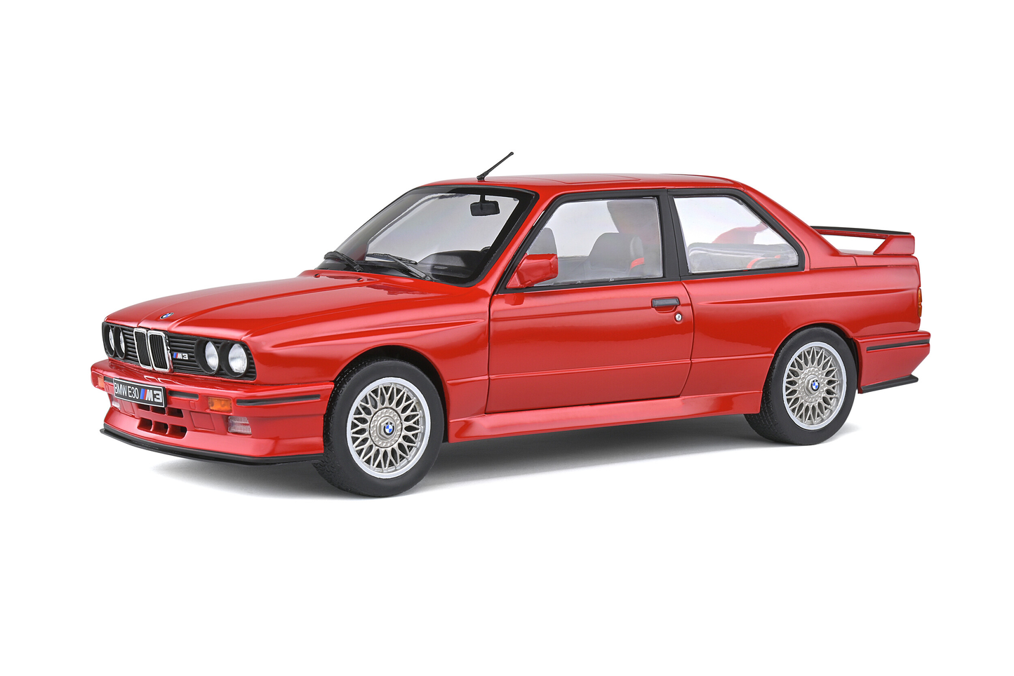 BMW E30 M3 1986 Red Solido 1:18