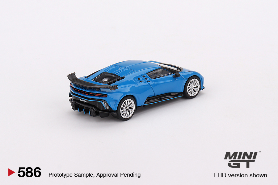 Bugatti Centodieci Blu Bugatti Mini GT 1:64