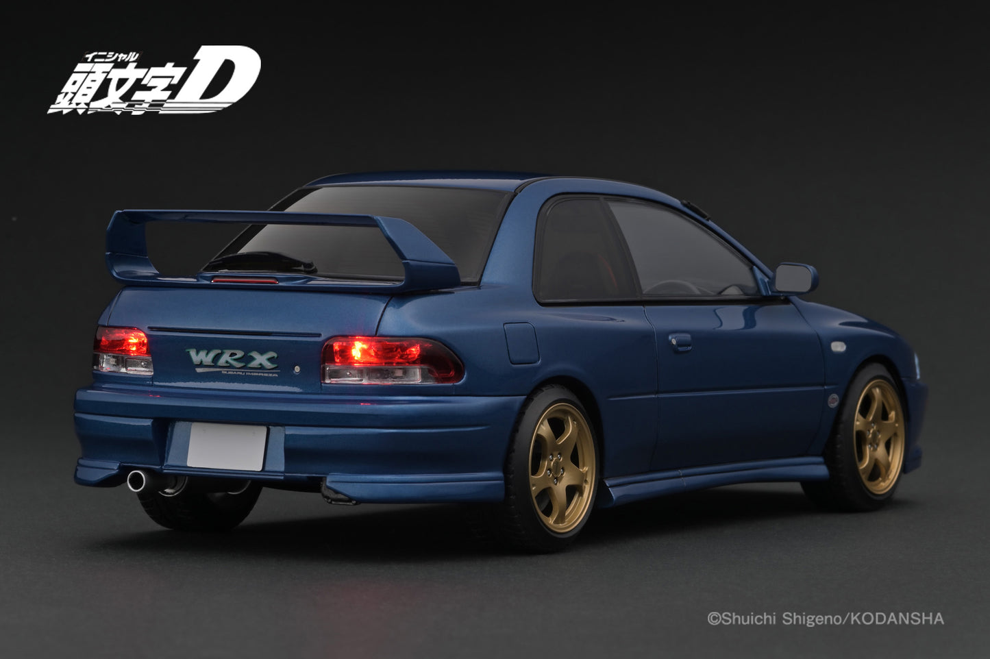 Miniature Subaru Impreza WRX STi Version V (GC8) - Scale 1:18 - Initial D