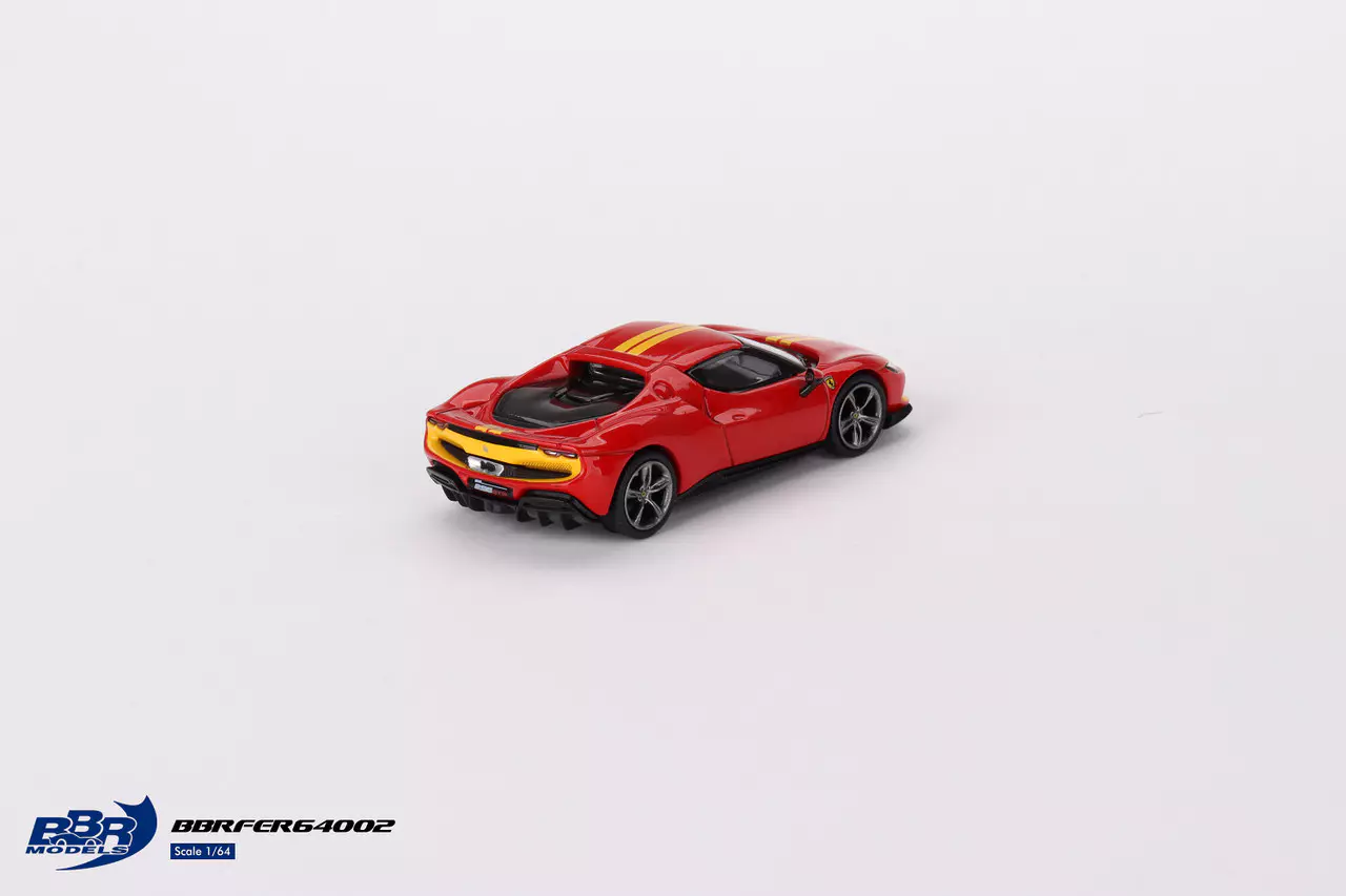 Ferrari 296 GTB Assetto Fiorano Rosse Corsa BBR 1:64