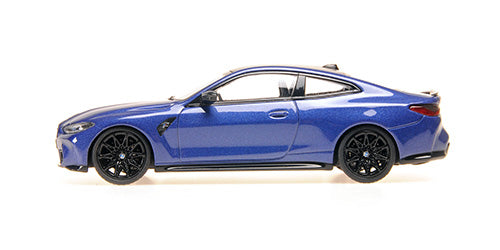 BMW M4 Competition Coupé Blue Metallic Minichamps 1:43