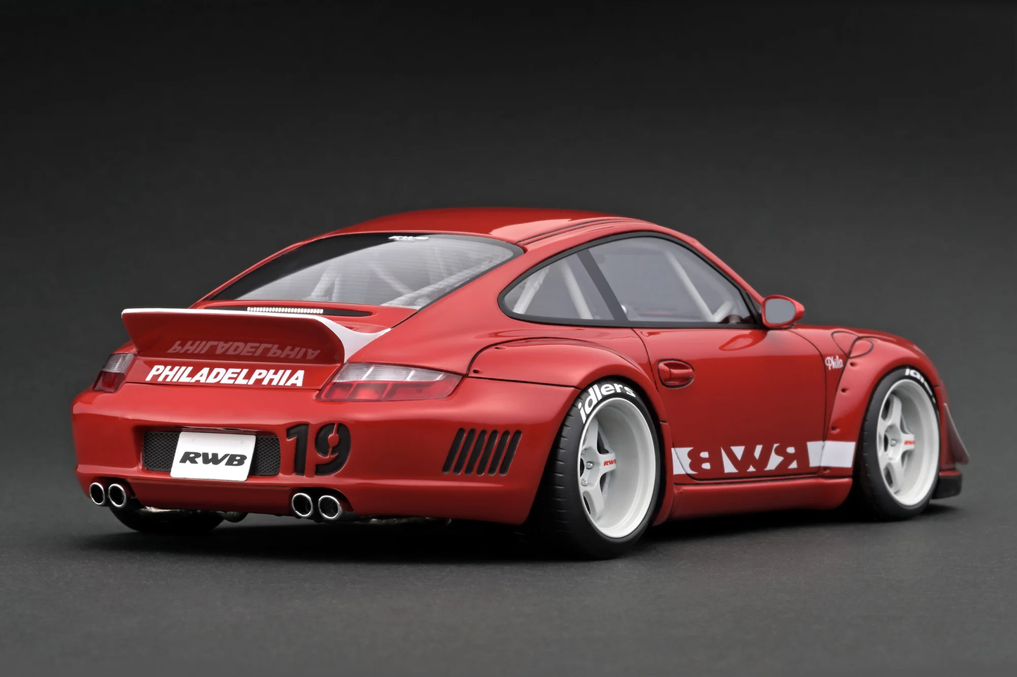 RWB 997 Red Ignition Model 1:18