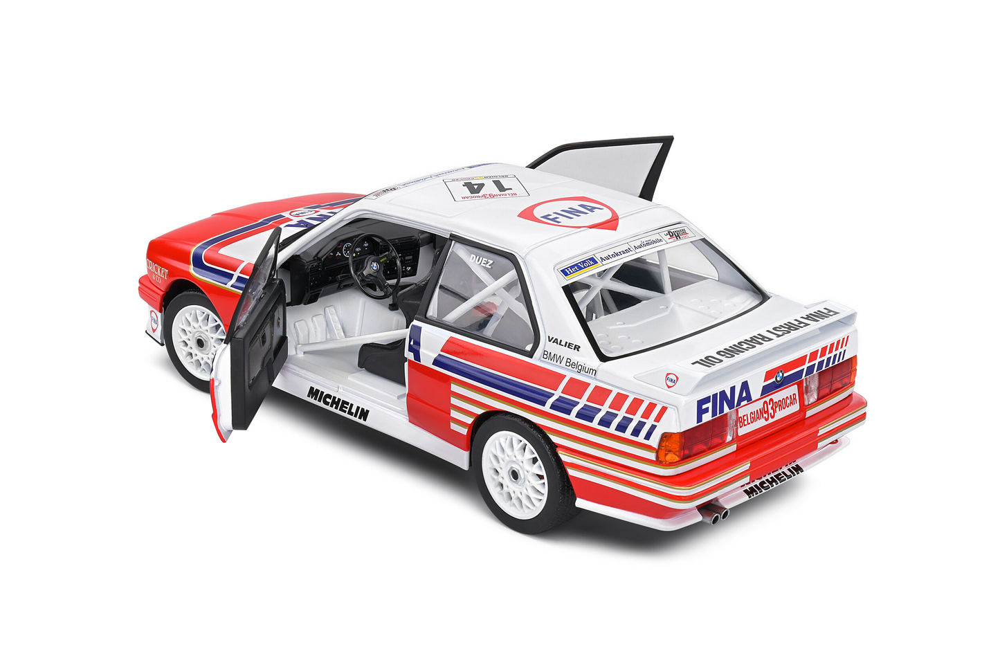 BMW E30 M3 1993 Belgium Procar Solido 1:18