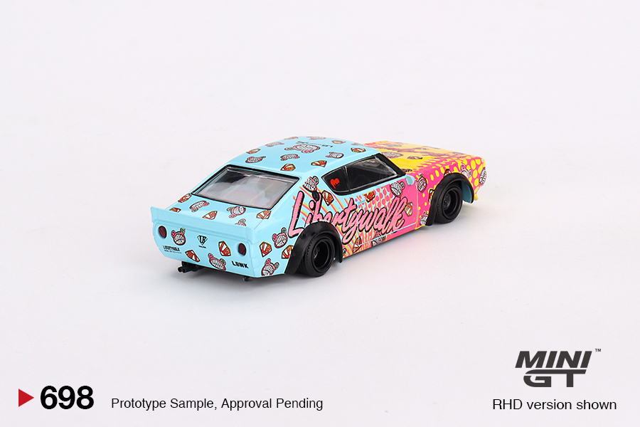 Nissan Skyline Kenmeri Liberty Walk LBWK KUMA Mini GT 1:64