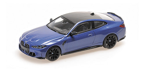 BMW M4 Competition Coupé Blue Metallic Minichamps 1:43