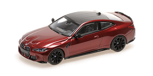 BMW M4 Competition Coupé Red Metallic Minichamps 1:43