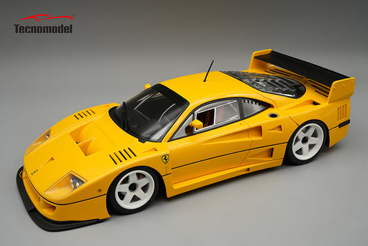 Ferrari F40 LM 1996 PRESS Yellow - Tecnomodel 1:18