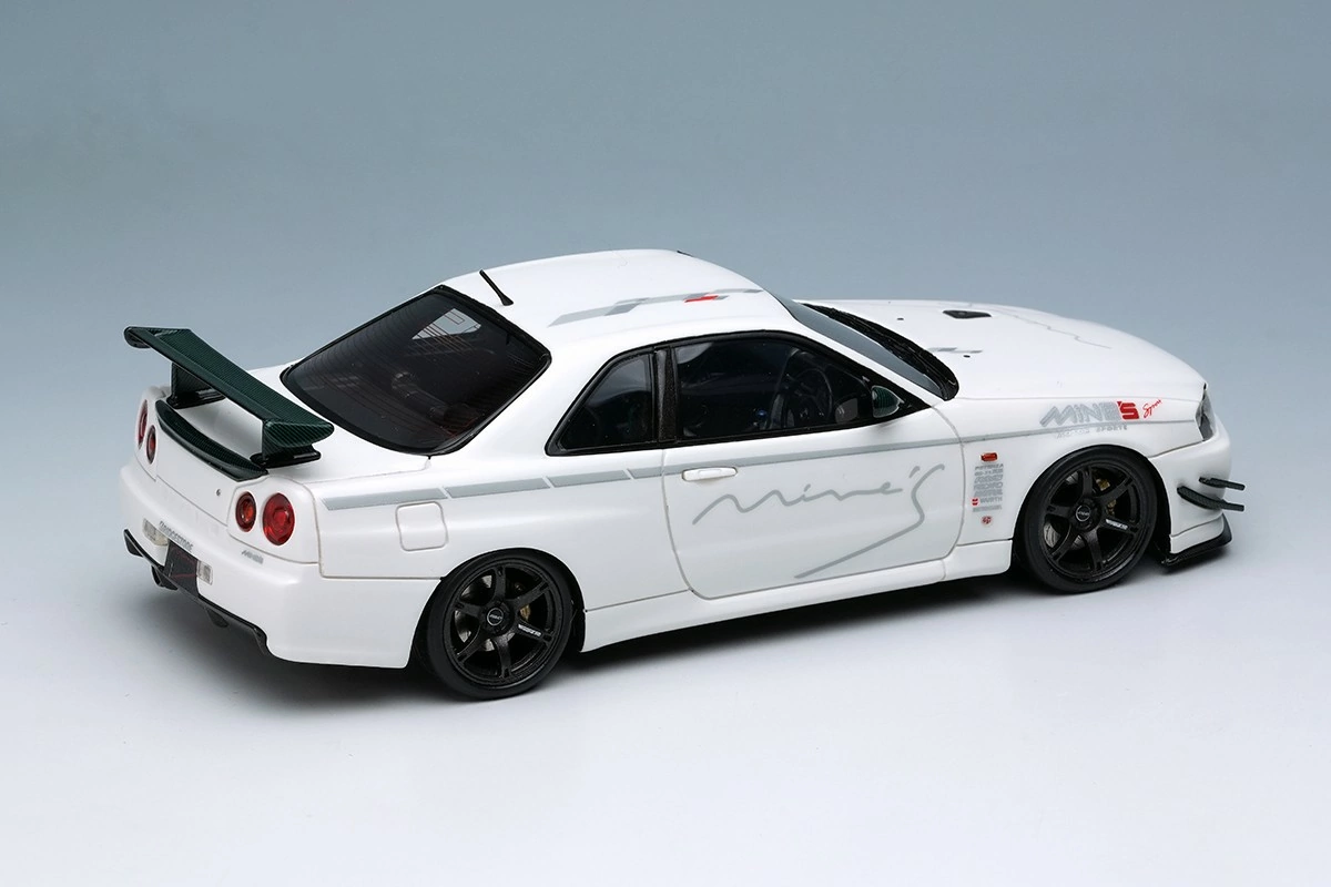 Mine's Skyline GT-R (BNR34) V-spec N1 Tokyo Auto Salon 2024 Make-Up 1:43