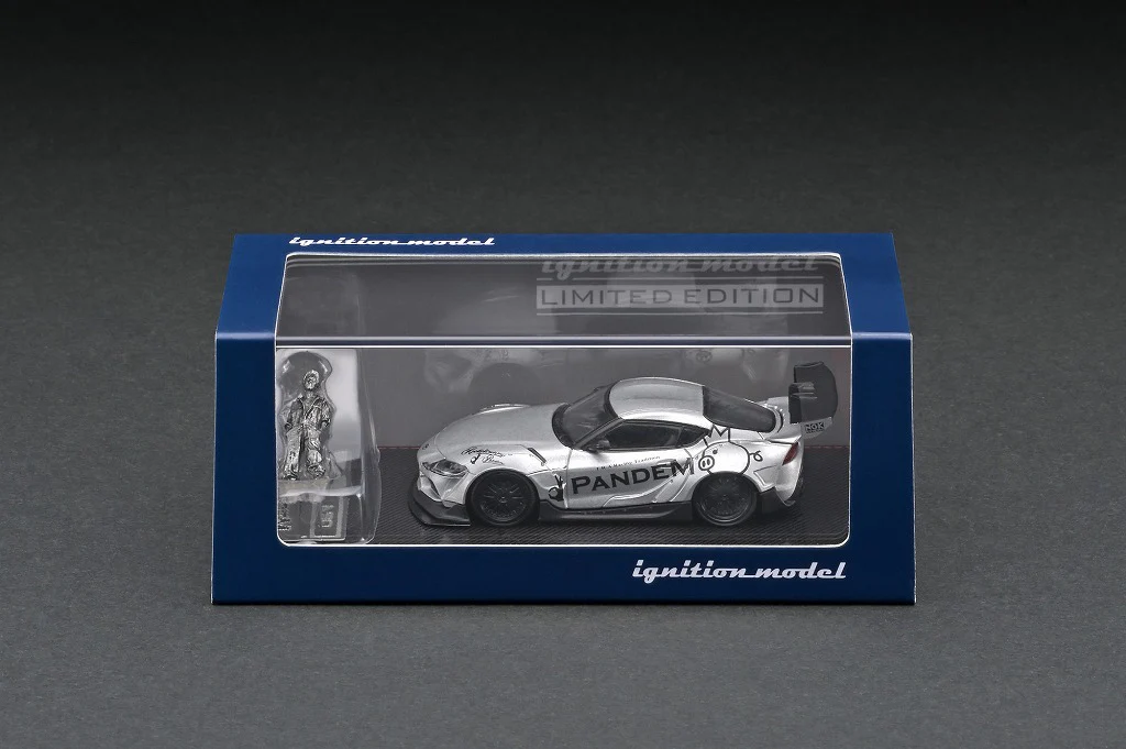 Pandem Supra A90 Silver Ignition Model 1:64