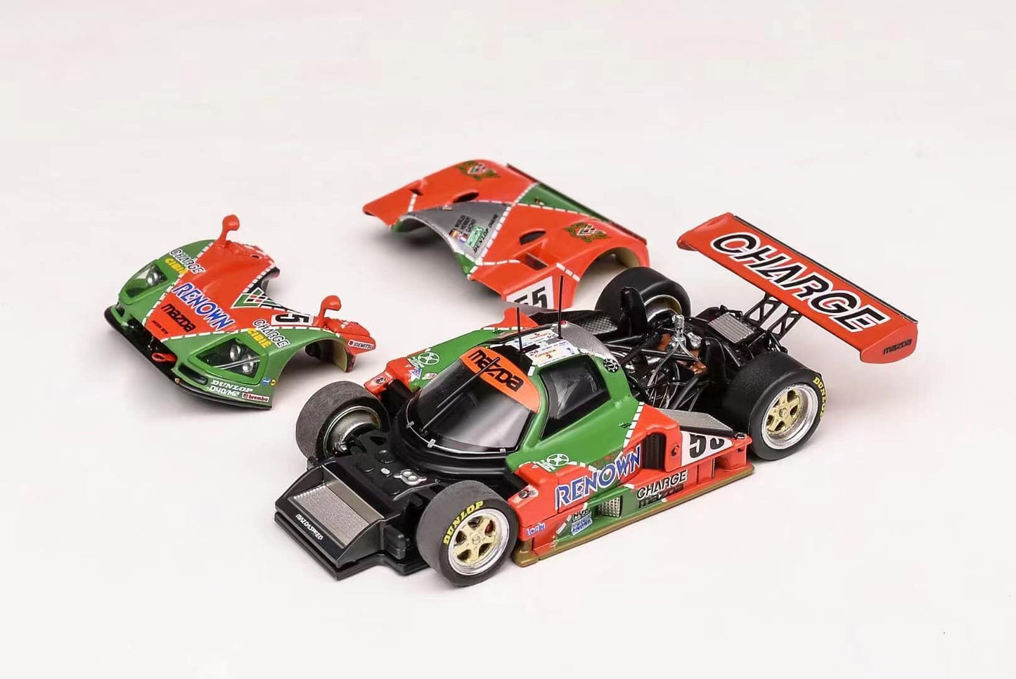 Mazda 787B #55 Winner Le Mans 1991 Motorhelix 1:64