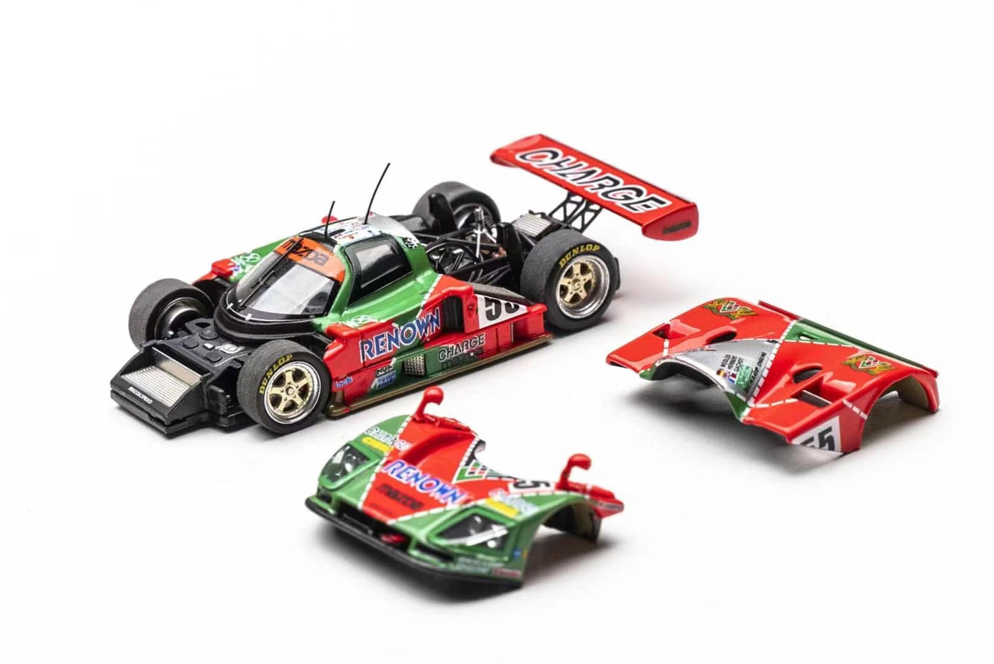 Mazda 787B #55 Winner Le Mans 1991 Motorhelix 1:64