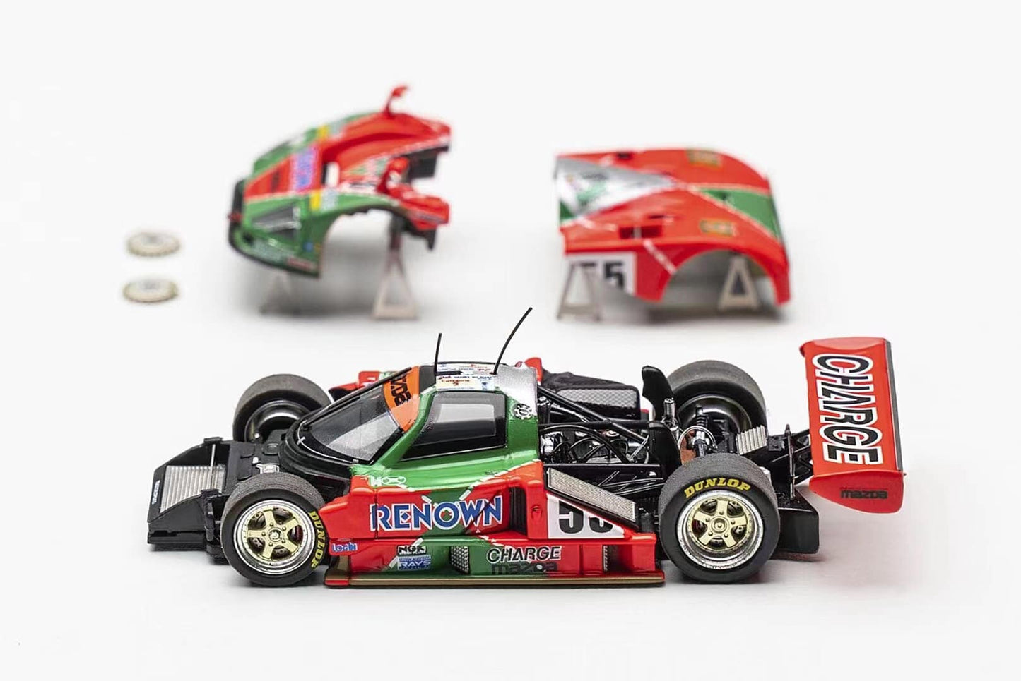 Mazda 787B #55 Winner Le Mans 1991 Motorhelix 1:64