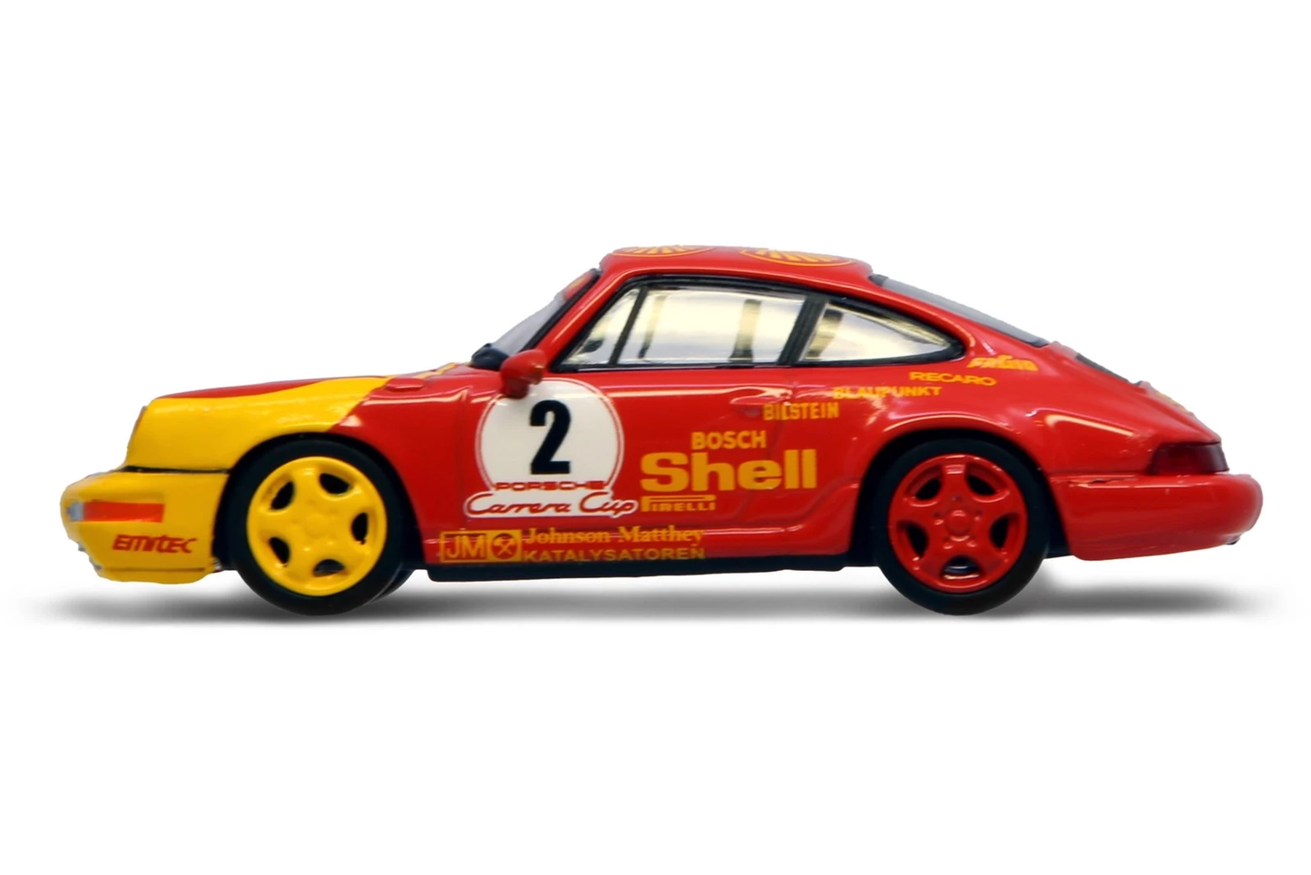 Set Combo Porsche 911 (964) Carrera Cup Shell Sparky 1:64