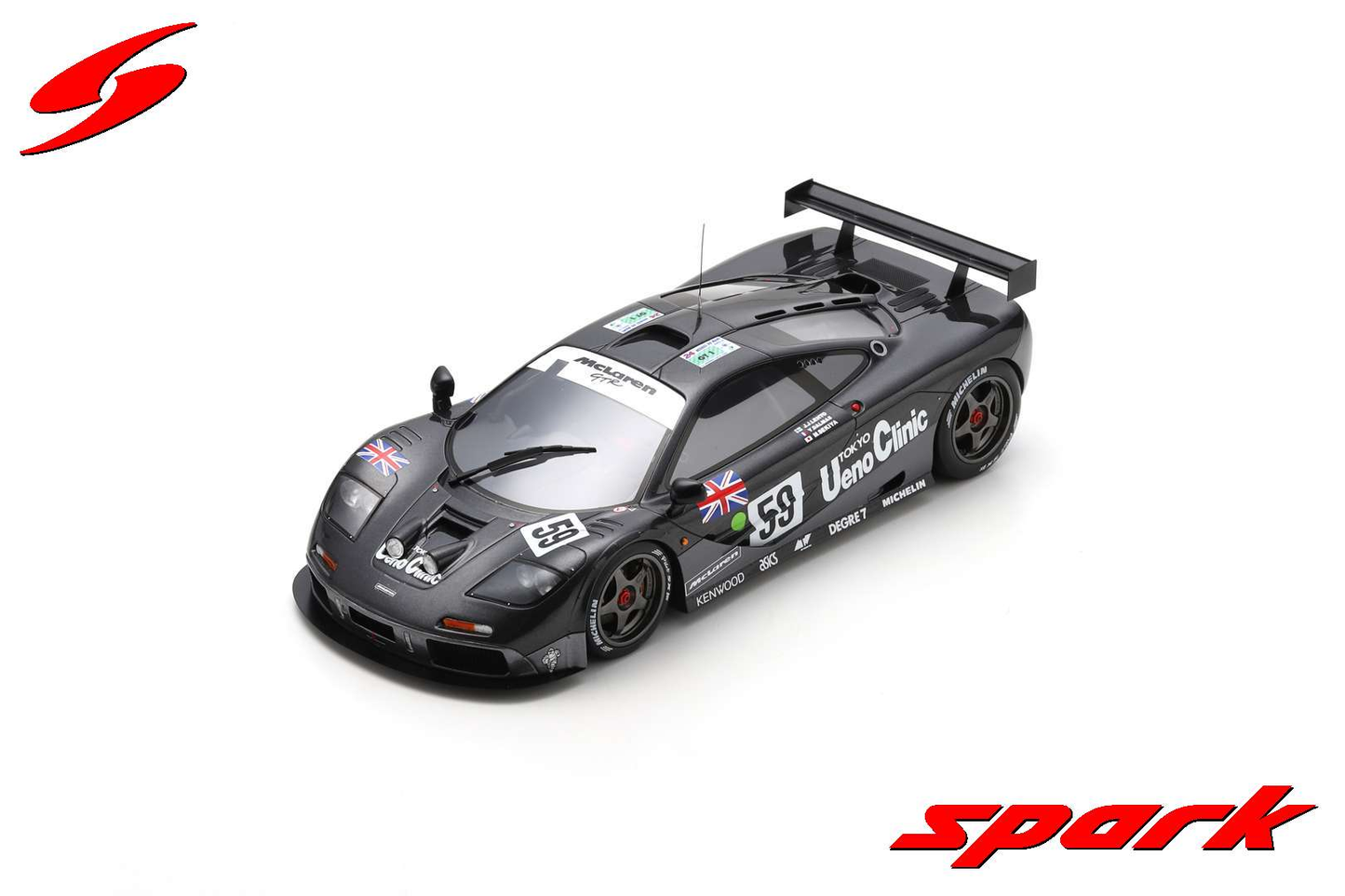 McLaren F1 GTR #59 Winner Le Mans 1995 Spark 1:18