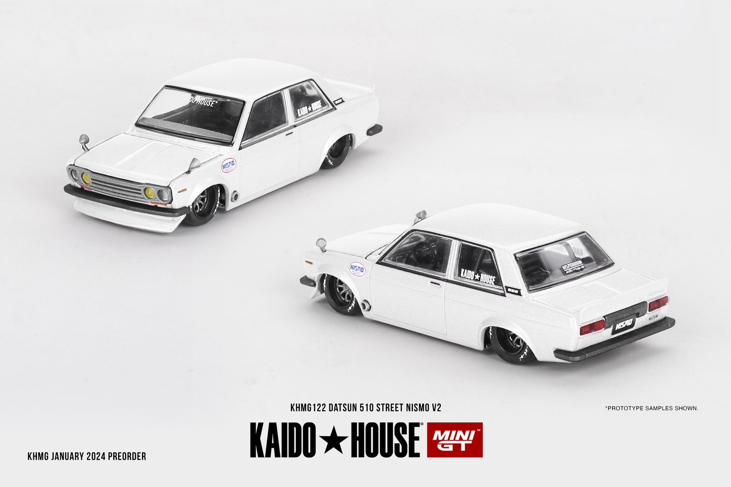 Datsun 510 Street Nismo V2 KAIDO HOUSE Mini GT 1:64