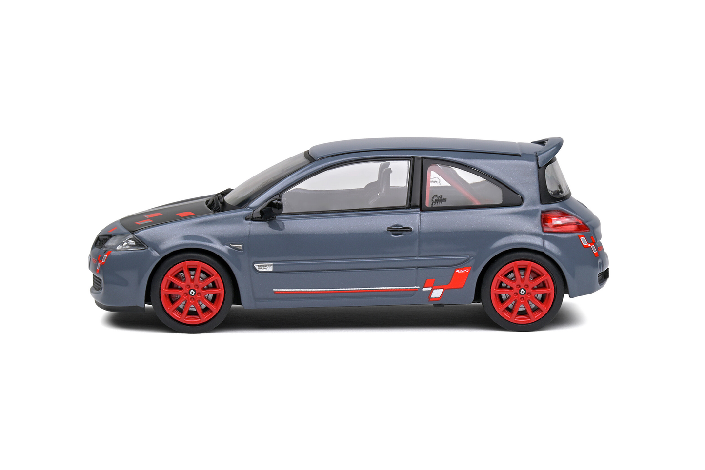 Renault Megane 2 R26-R Moonstone Grey Solido 1:43