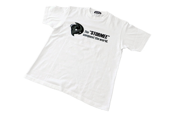 T-shirt HKS STORMEE #87 GR Yaris blanc