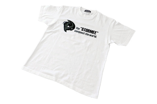 T-shirt HKS STORMEE #87 GR Yaris blanc