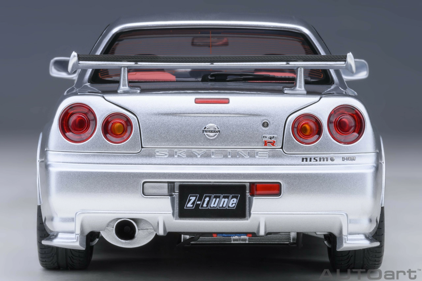 Nissan Skyline GT-R (R34) Z-tune Sliver AUTOart 1:18