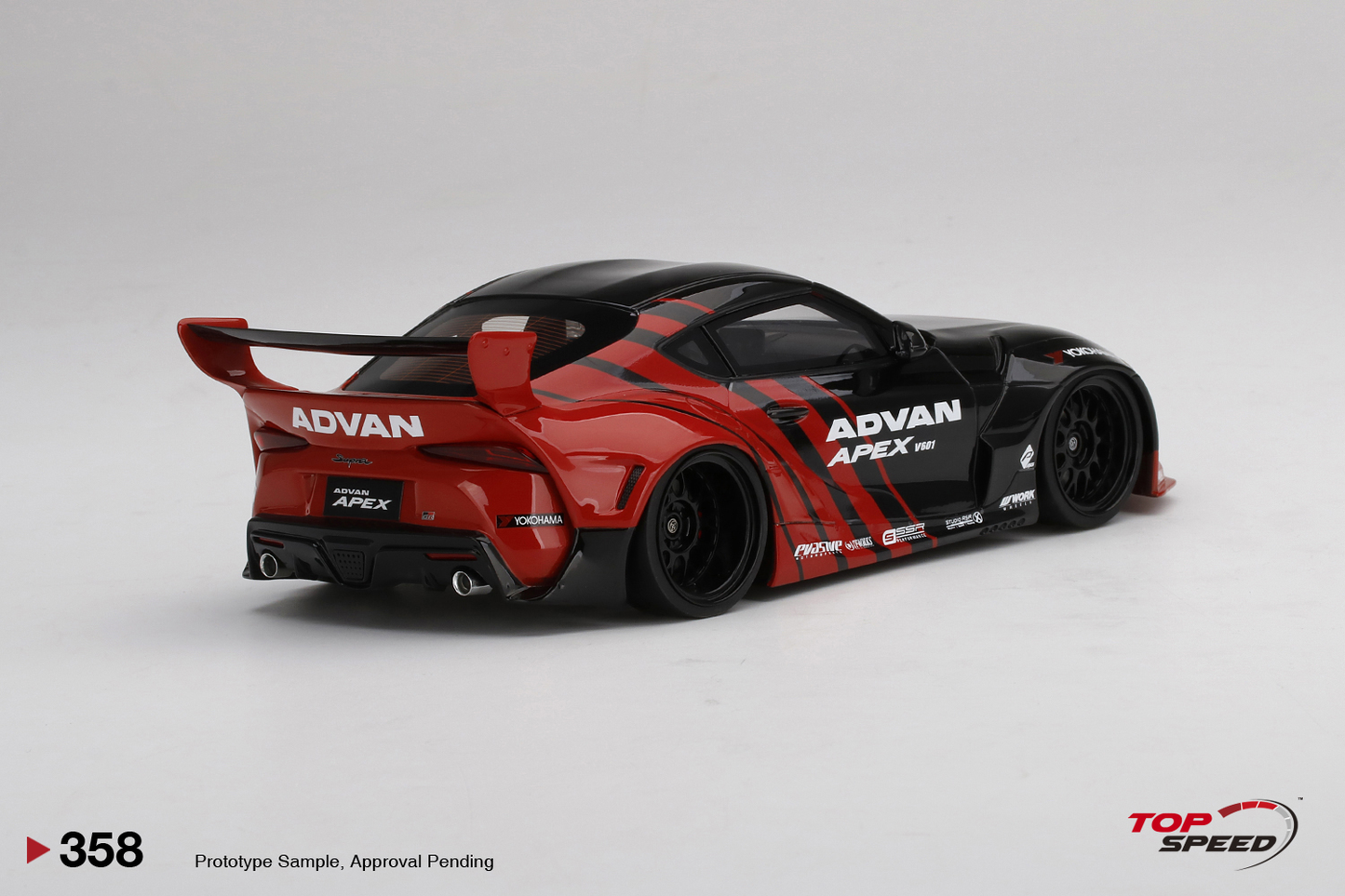 Pandem Toyota GR Supra V1.0 Advan SEMA 2019 Top Speed 1:18