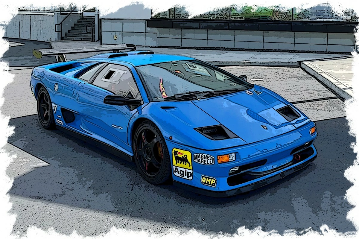 Lamborghini Diablo SVR Racing 1996 Make Up 1:43