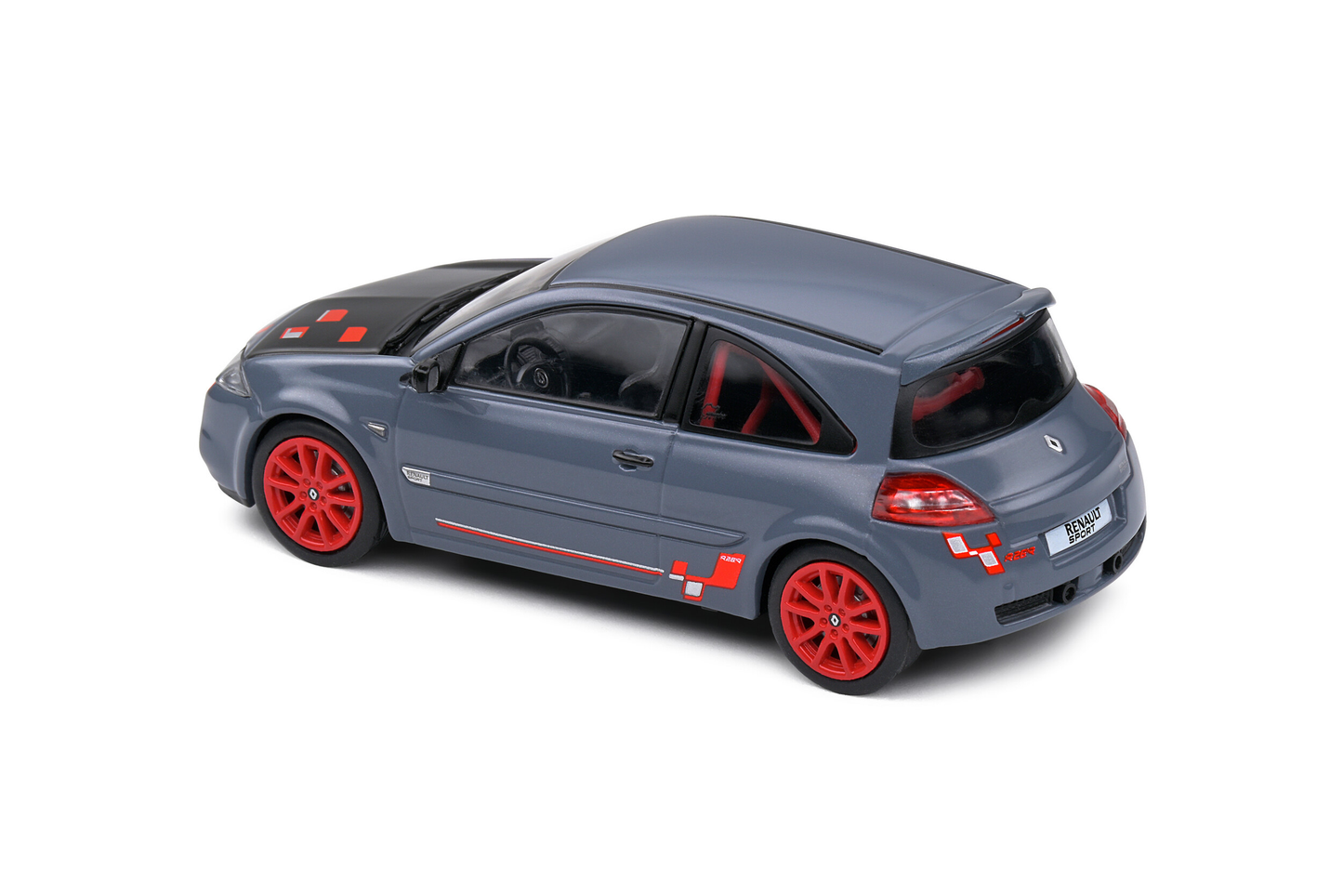 Renault Megane 2 R26-R Moonstone Grey Solido 1:43