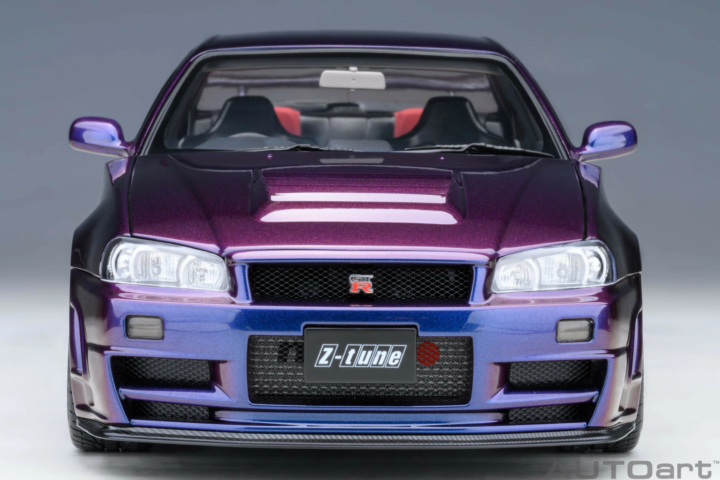 Nissan Skyline GT-R (R34) Z-tune Midnight Purple III AUTOart 1:18