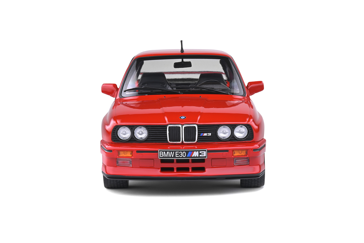 BMW E30 M3 1986 Red Solido 1:18