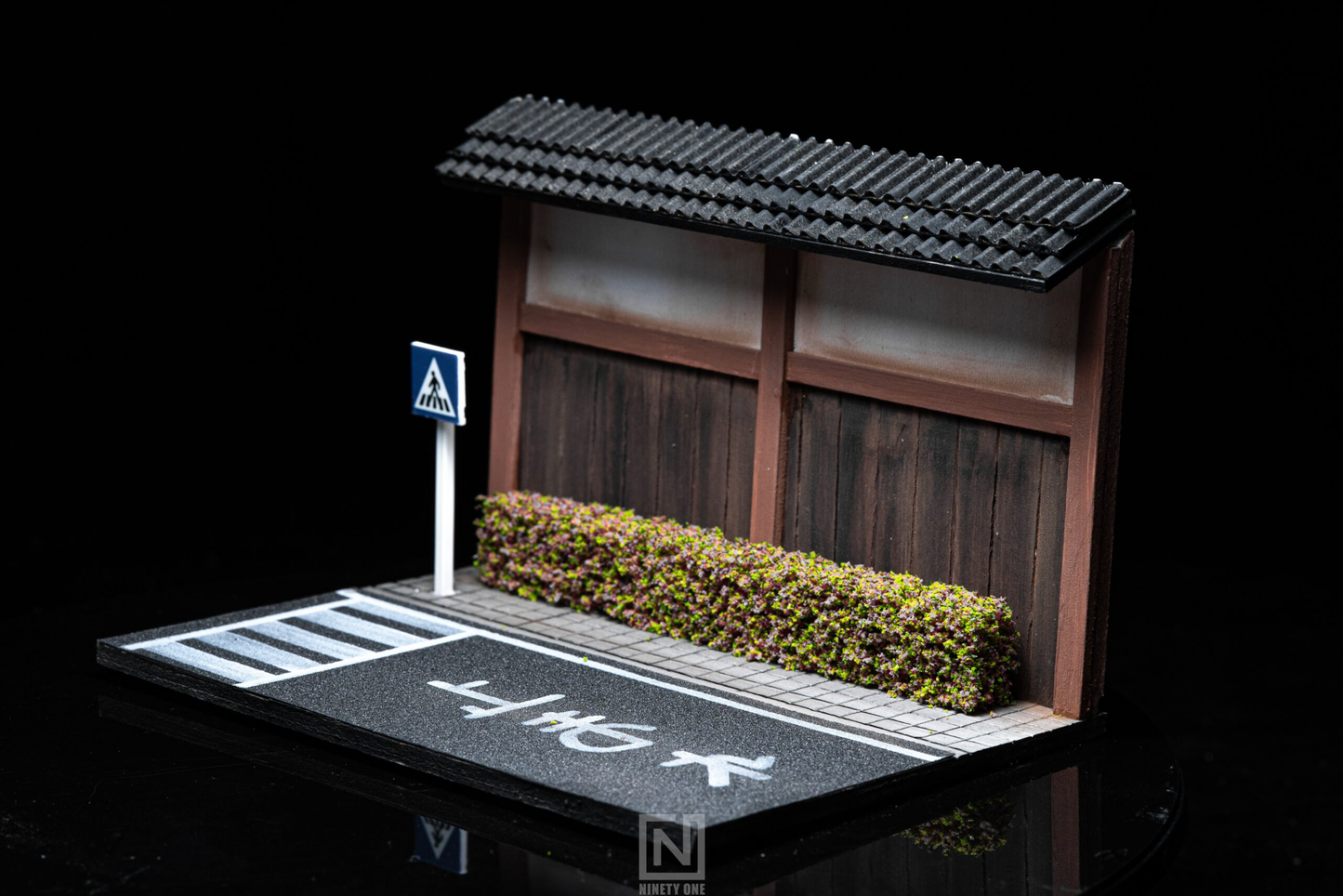 Box mini diorama "JDM ROAD" Ninety One 1:64