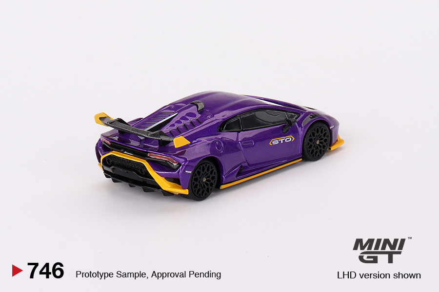 Lamborghini Huracan STO Viola Pasifae Mini GT 1:64