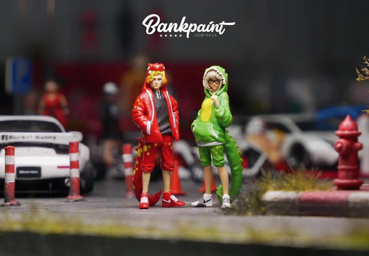 Figurines Dino by Bank paint Ninety One 1:64