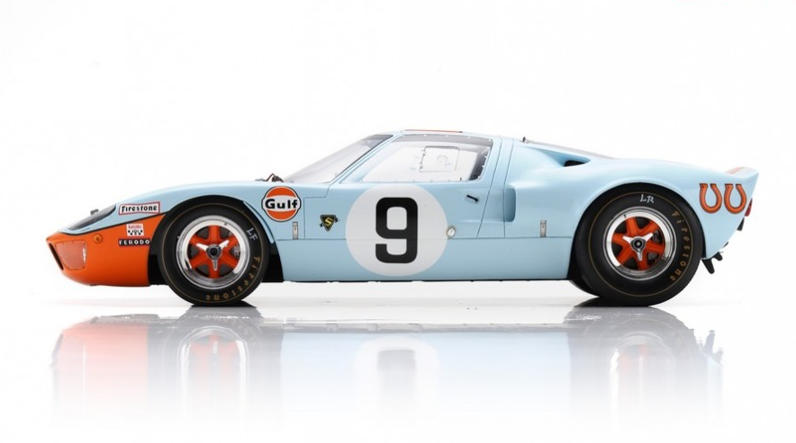 Ford GT40 MKI #1 Winner Le Mans 1968 Spark 1:18