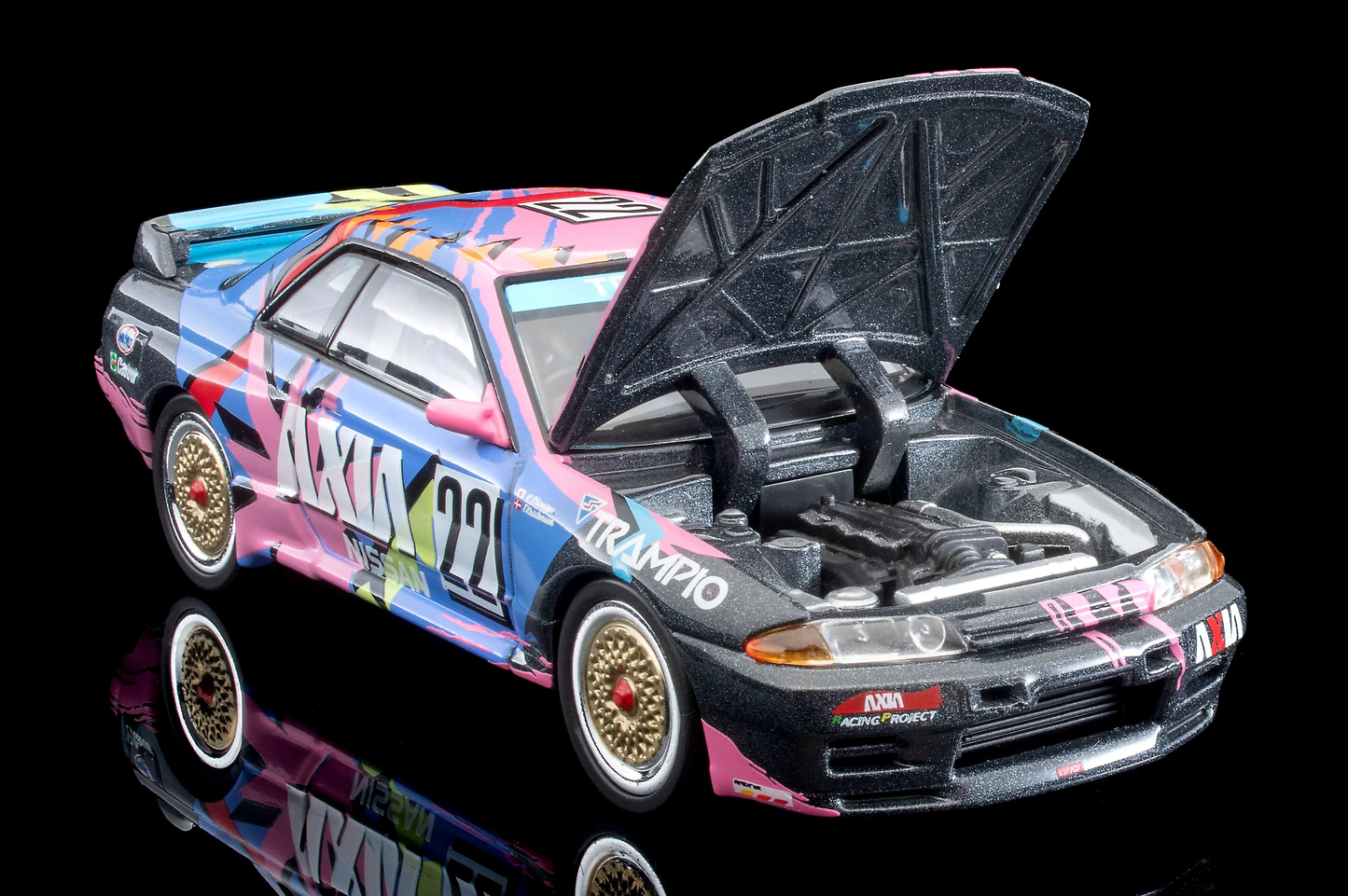 Miniature Nissan Skyline GT-R R32 AXIA - Scale 1:43