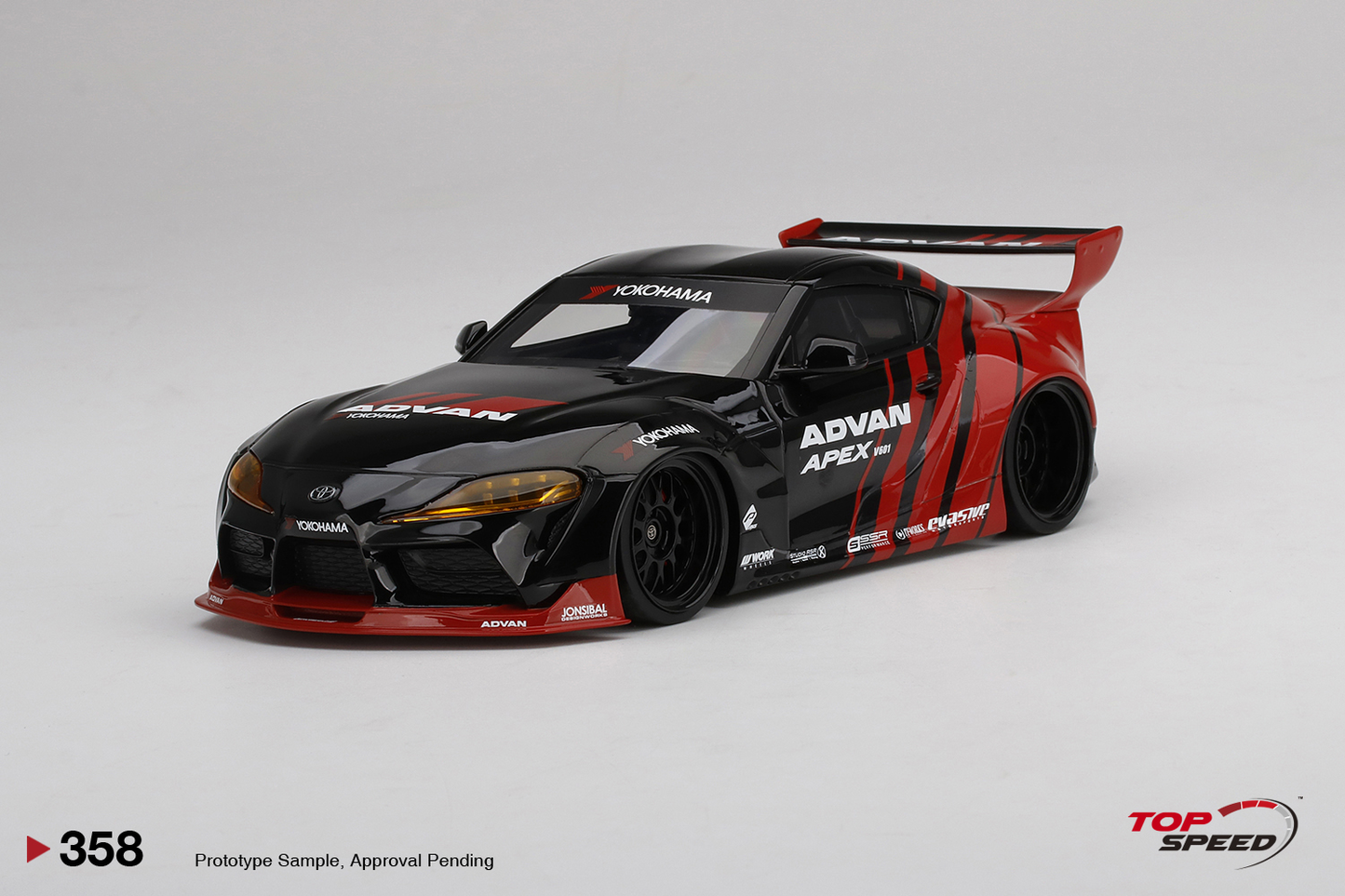 Pandem Toyota GR Supra V1.0 Advan SEMA 2019 Top Speed 1:18