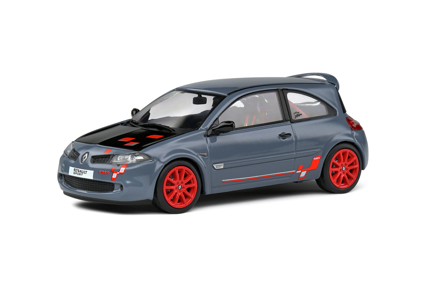 Renault Megane 2 R26-R Moonstone Grey Solido 1:43