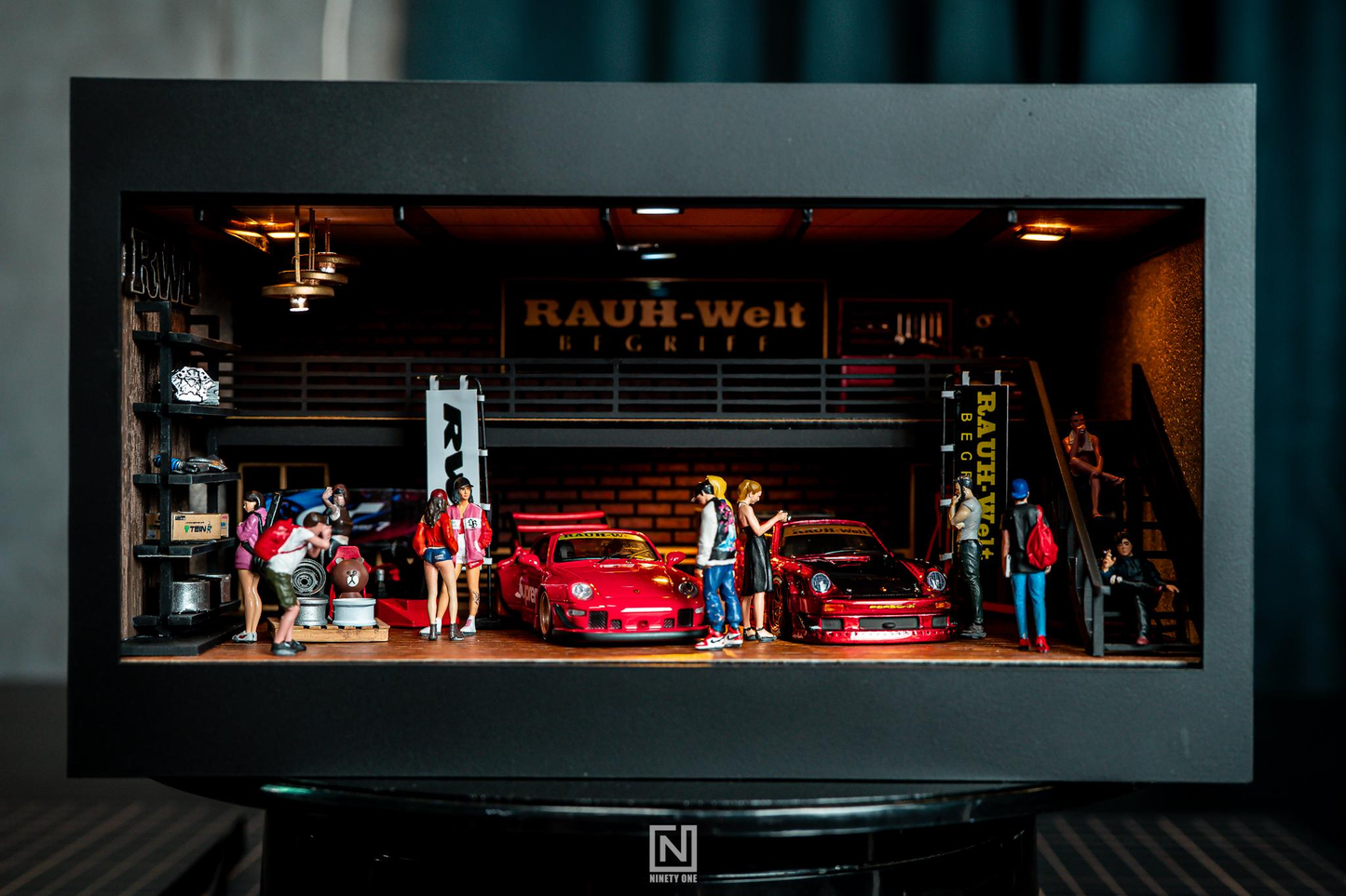 diorama RWB Ninety One 1:64