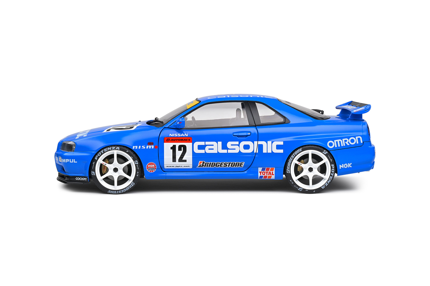 Nissan GT-R (R34) 2000 Streetfighter "Calsonic Tribute" Solido 1:18